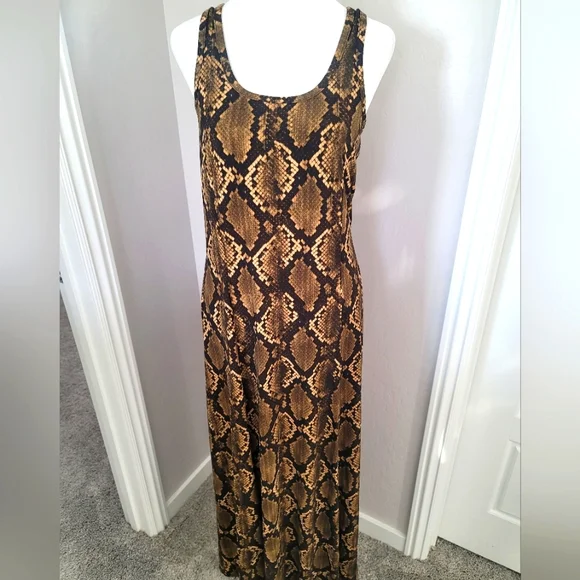 michael kors animal print maxi dress Michael Kors | Dresses | Nwot Michael Kors Animal Print Maxi Dress
